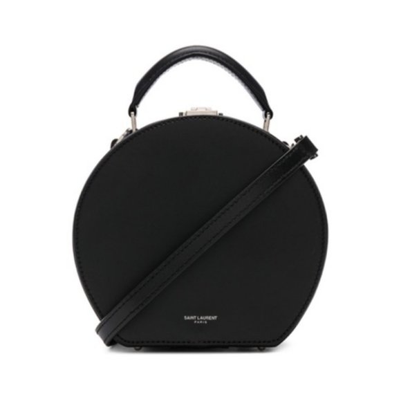 Saint Laurent Handbags - * Saint Laurent Small Leather Mica Hat Case